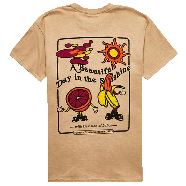A BEAUTIFUL DAY T-SHIRT FRONT & BACK