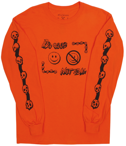 Do Good Not Evil Long Sleeve Tee