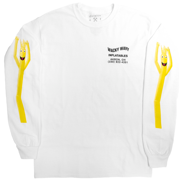 Wacky Wavy Inflatable Goof Long Sleeve Graphic Tee by DOL detail image