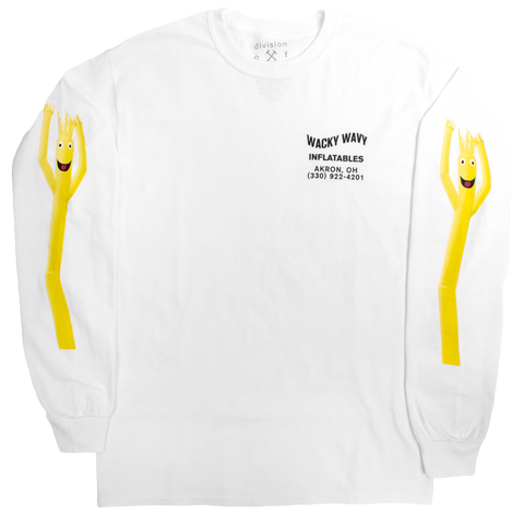 Wacky Wavy Inflatable Goof Long Sleeve Graphic Tee by DOL detail image