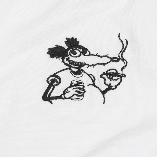 Mickey Rat Embroidered Tee